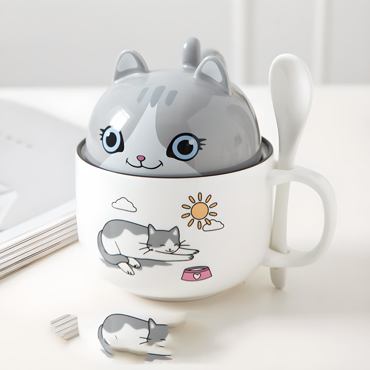 Kawaii Tierkopf-Schüsseln