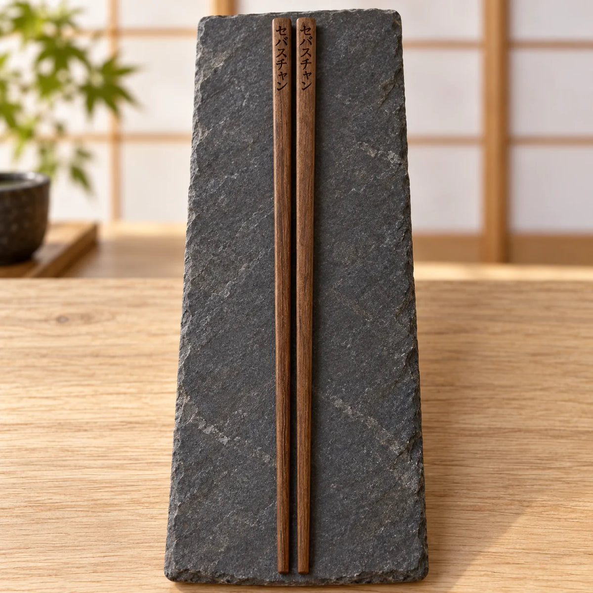 Personalisierte Japanische Essstäbchen – 5 Paare