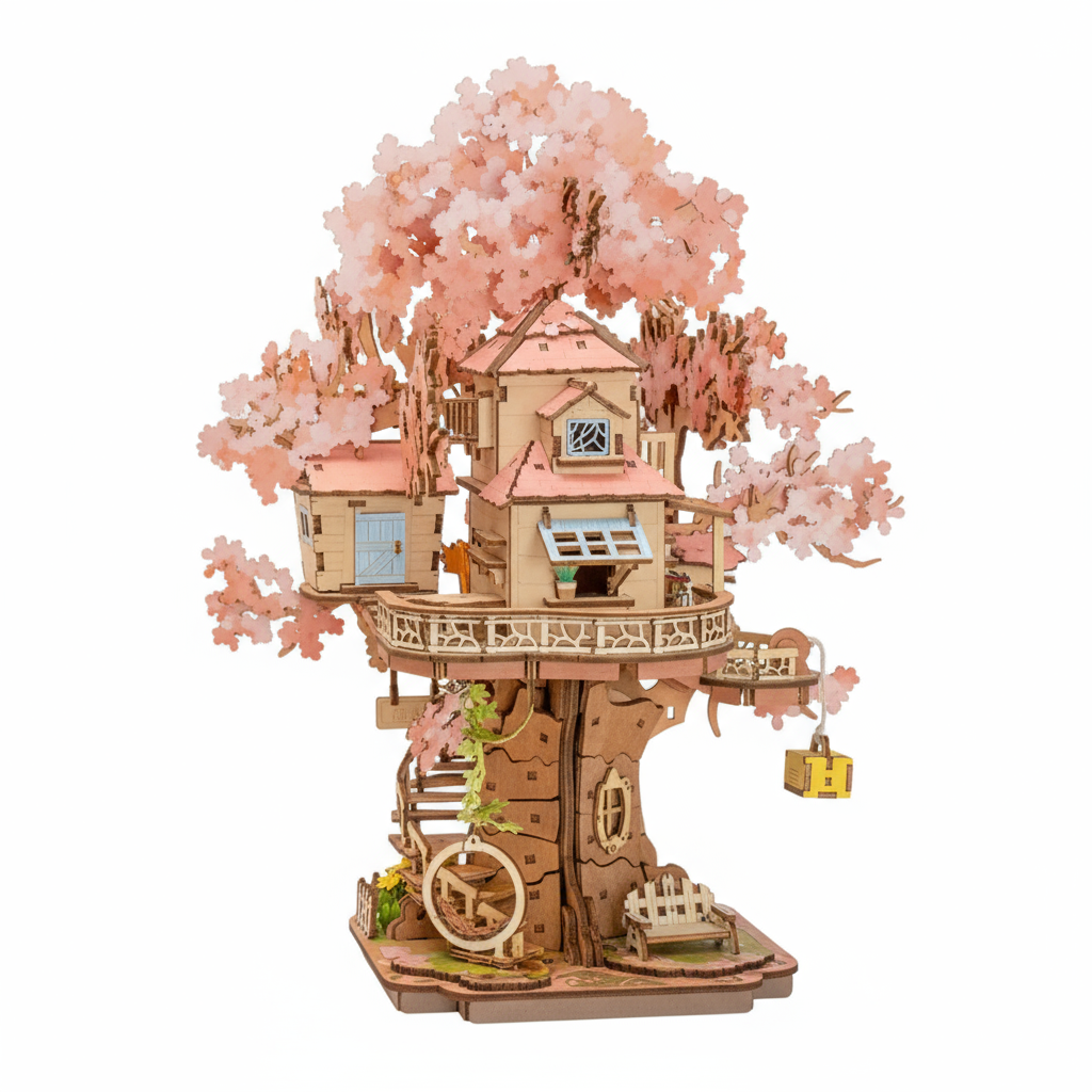 3D-Puzzle Sakura Baumhaus