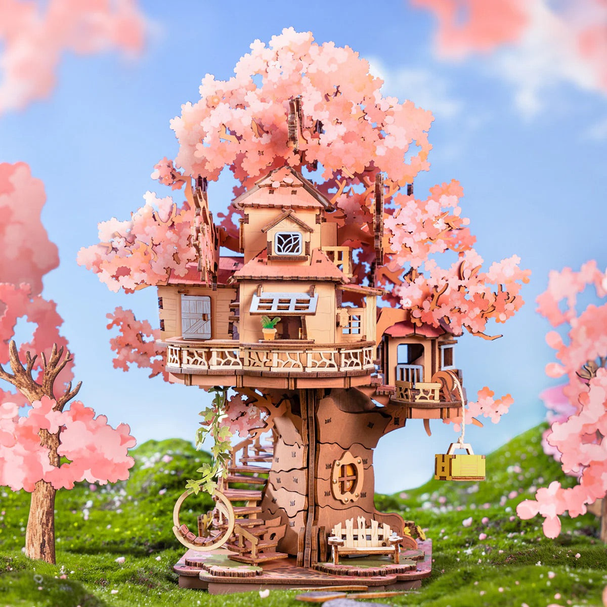 3D-Puzzle Sakura Baumhaus