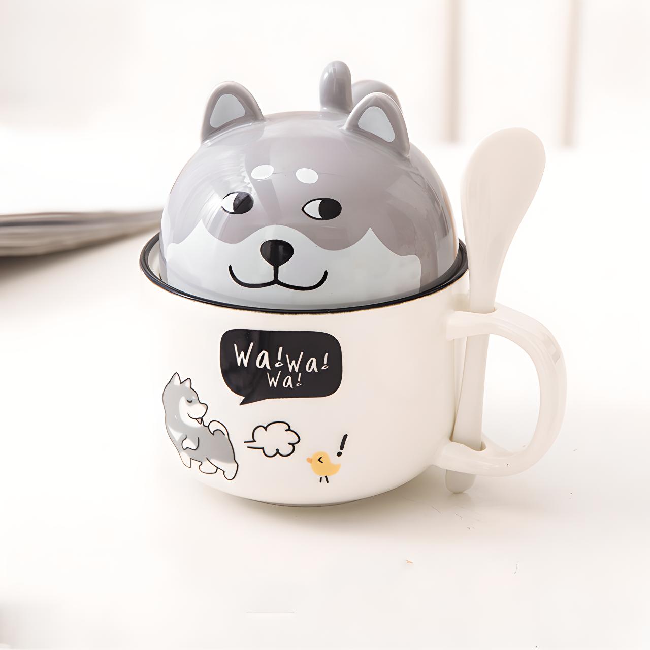 Kawaii Tierkopf-Schüsseln