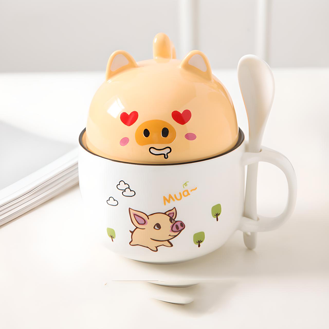 Kawaii Tierkopf-Schüsseln