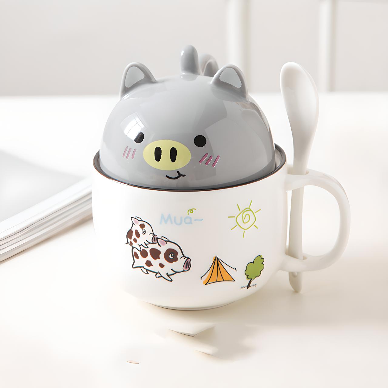 Kawaii Tierkopf-Schüsseln