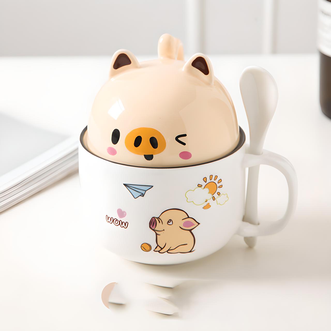 Kawaii Tierkopf-Schüsseln