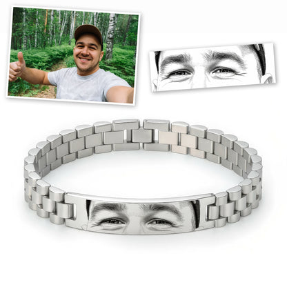 Personalisiertes Manga-Armband für Herren