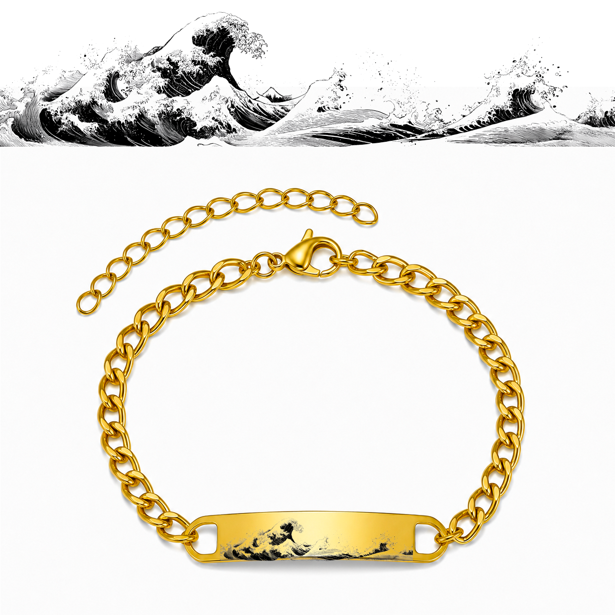 Kanagawa Armband