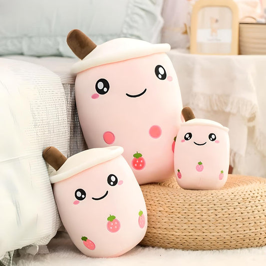 Kawaii Bubble Tea Frucht Plüsch