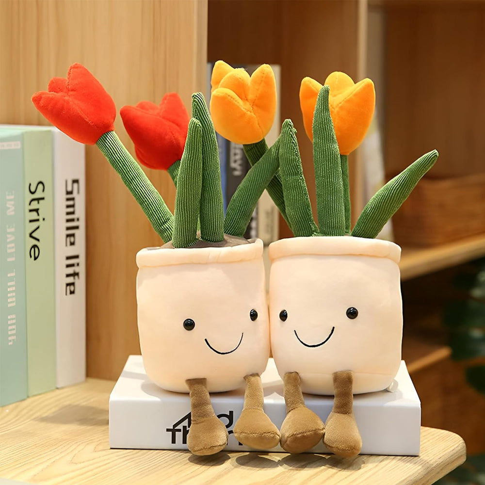 Kawaii Tulpenblume Plüsch