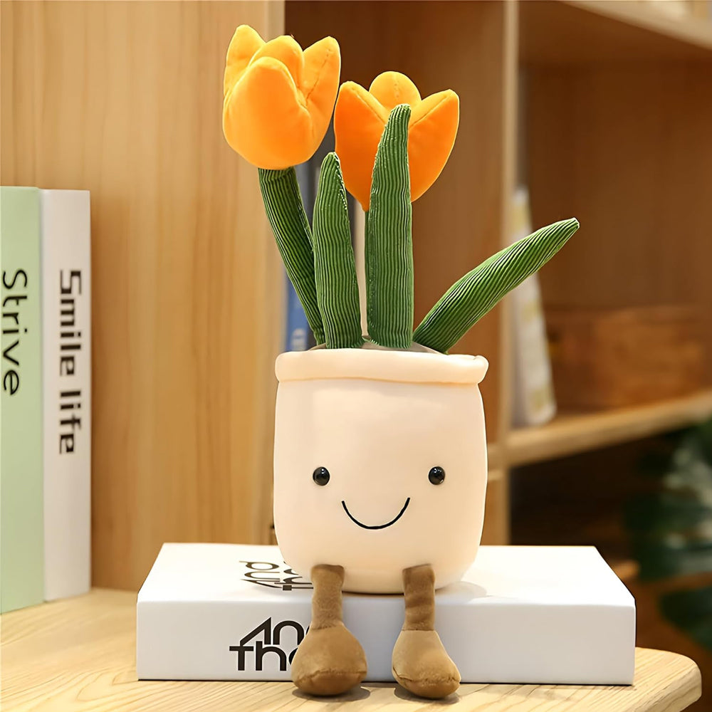Kawaii Tulpenblume Plüsch