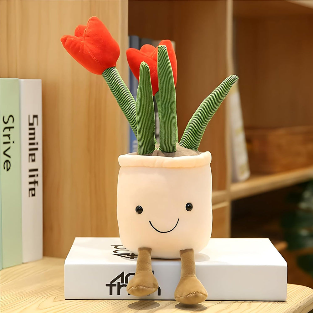 Kawaii Tulpenblume Plüsch