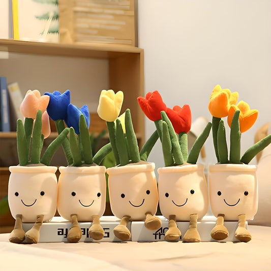 Kawaii Tulpenblume Plüsch