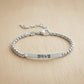 Minimalistisches Koreanisches Gravur-Armband