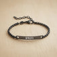 Minimalistisches Koreanisches Gravur-Armband