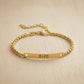 Minimalistisches Koreanisches Gravur-Armband