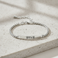 Minimalistisches Koreanisches Gravur-Armband