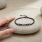 Minimalistisches Koreanisches Gravur-Armband