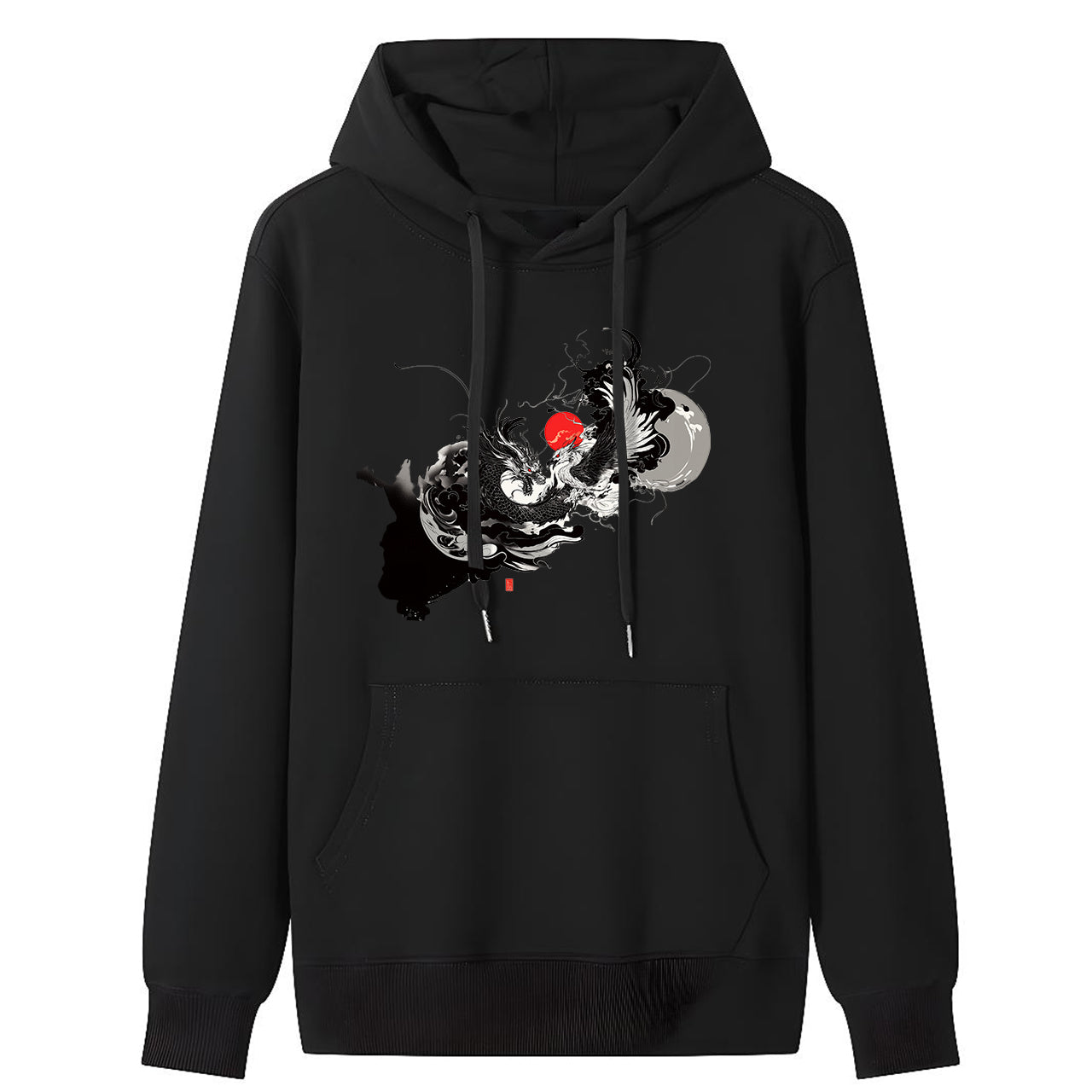 Kanagawa Hoodie – Rückendesign