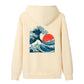 Kanagawa Hoodie – Rückendesign