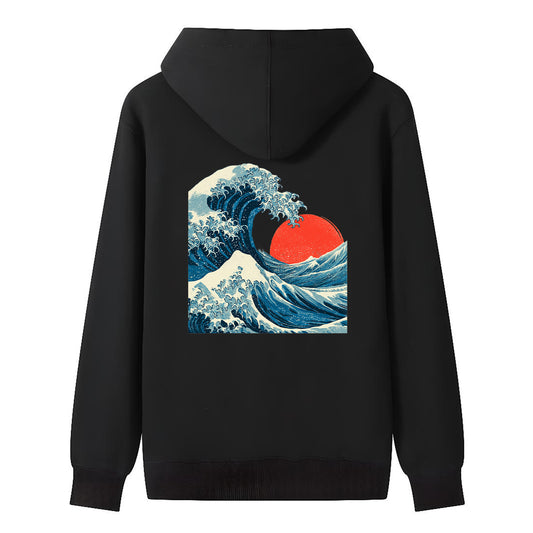 Kanagawa Hoodie – Rückendesign