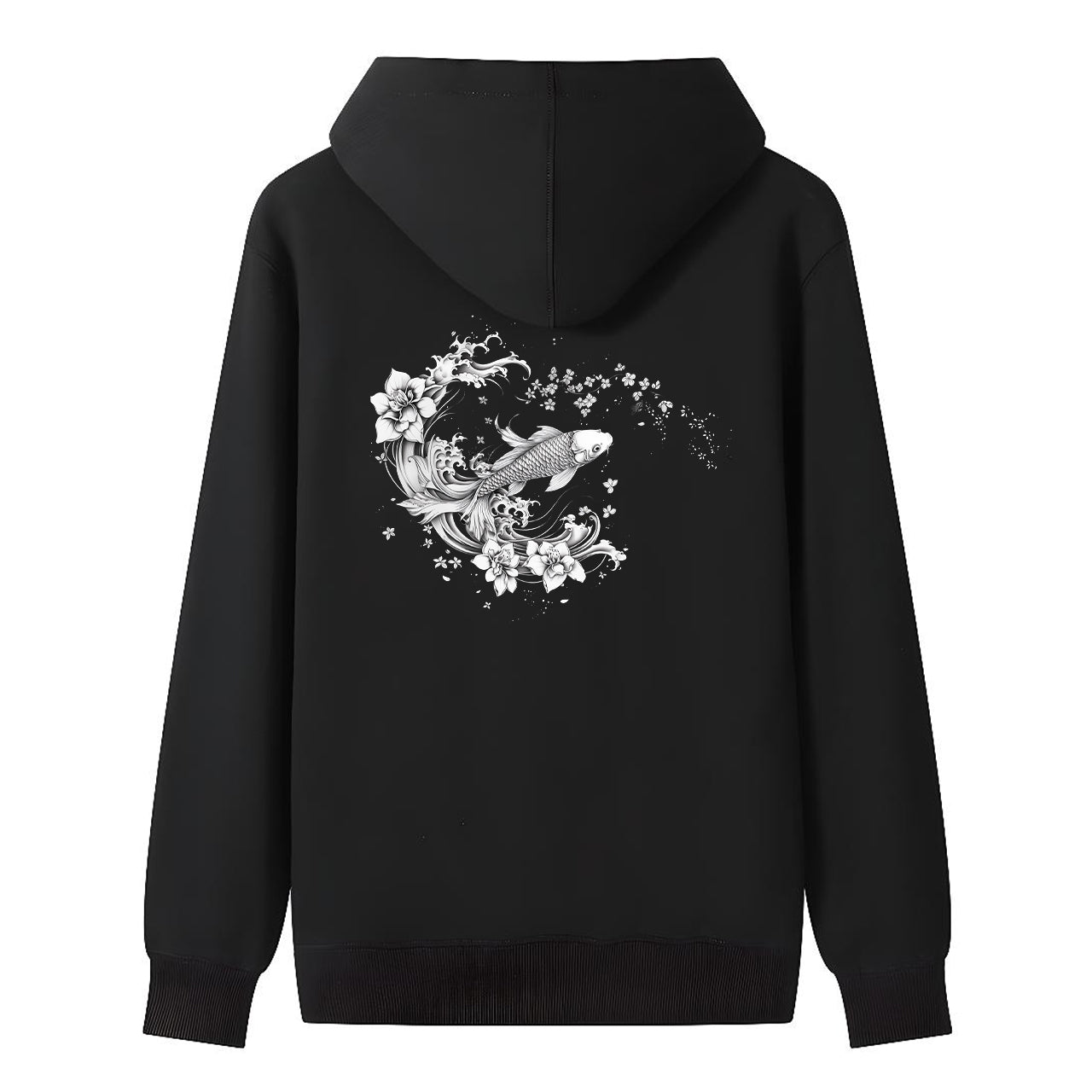Kanagawa Hoodie – Rückendesign