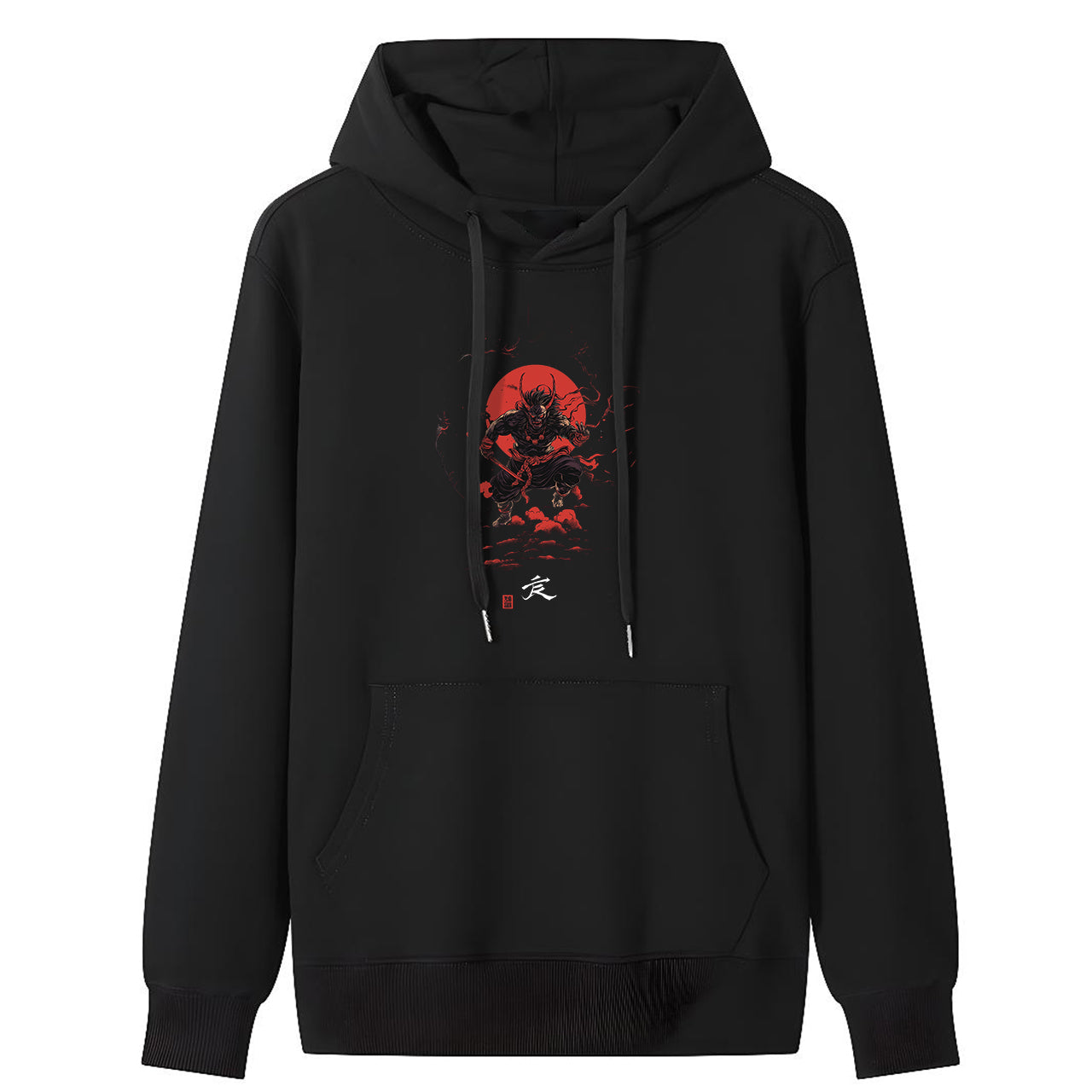 Kanagawa Hoodie – Rückendesign