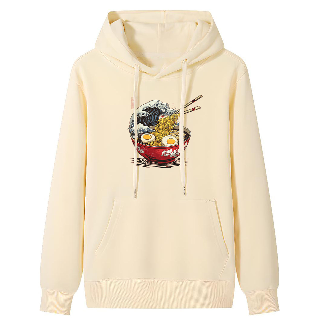 Kanagawa Hoodie – Rückendesign
