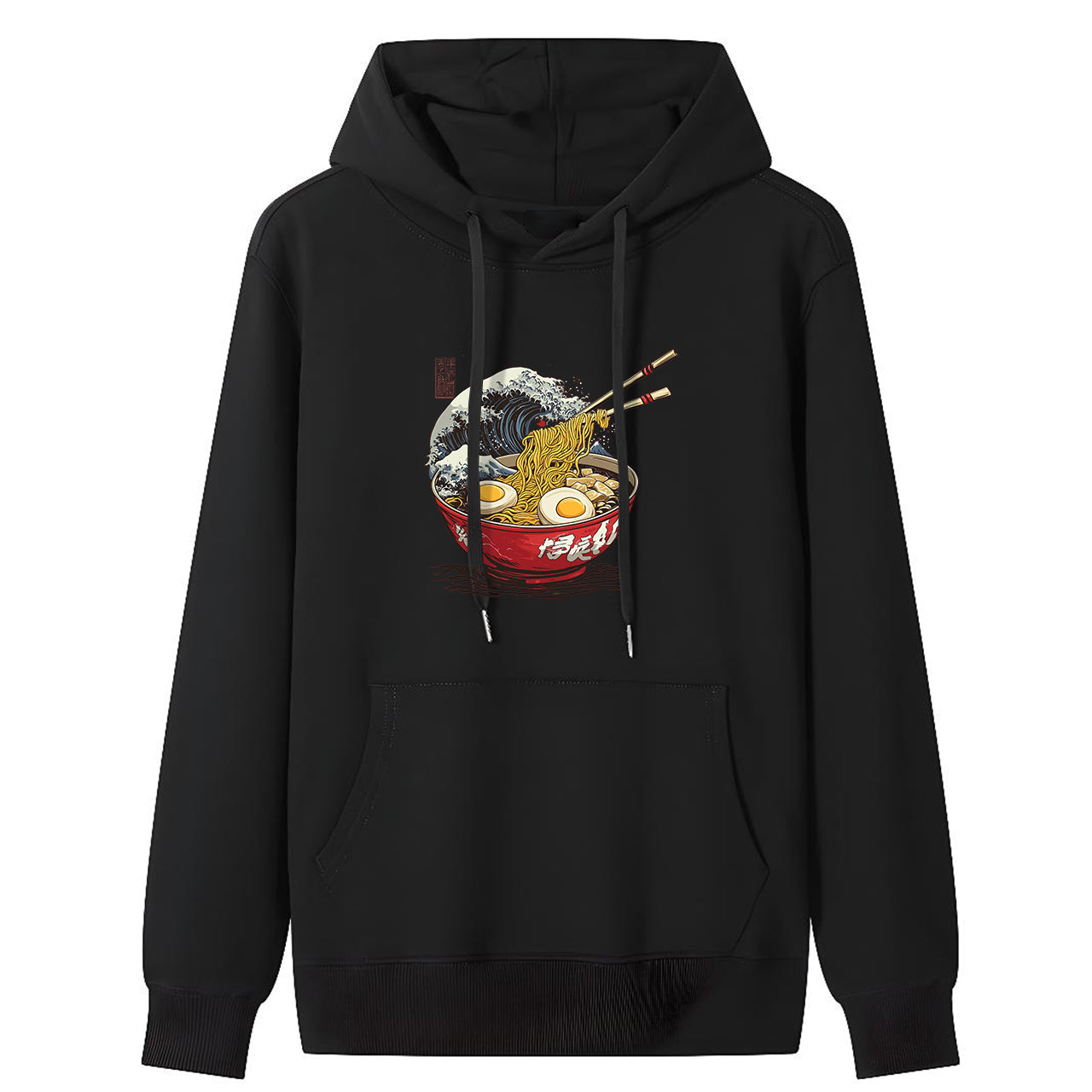 Kanagawa Hoodie – Rückendesign