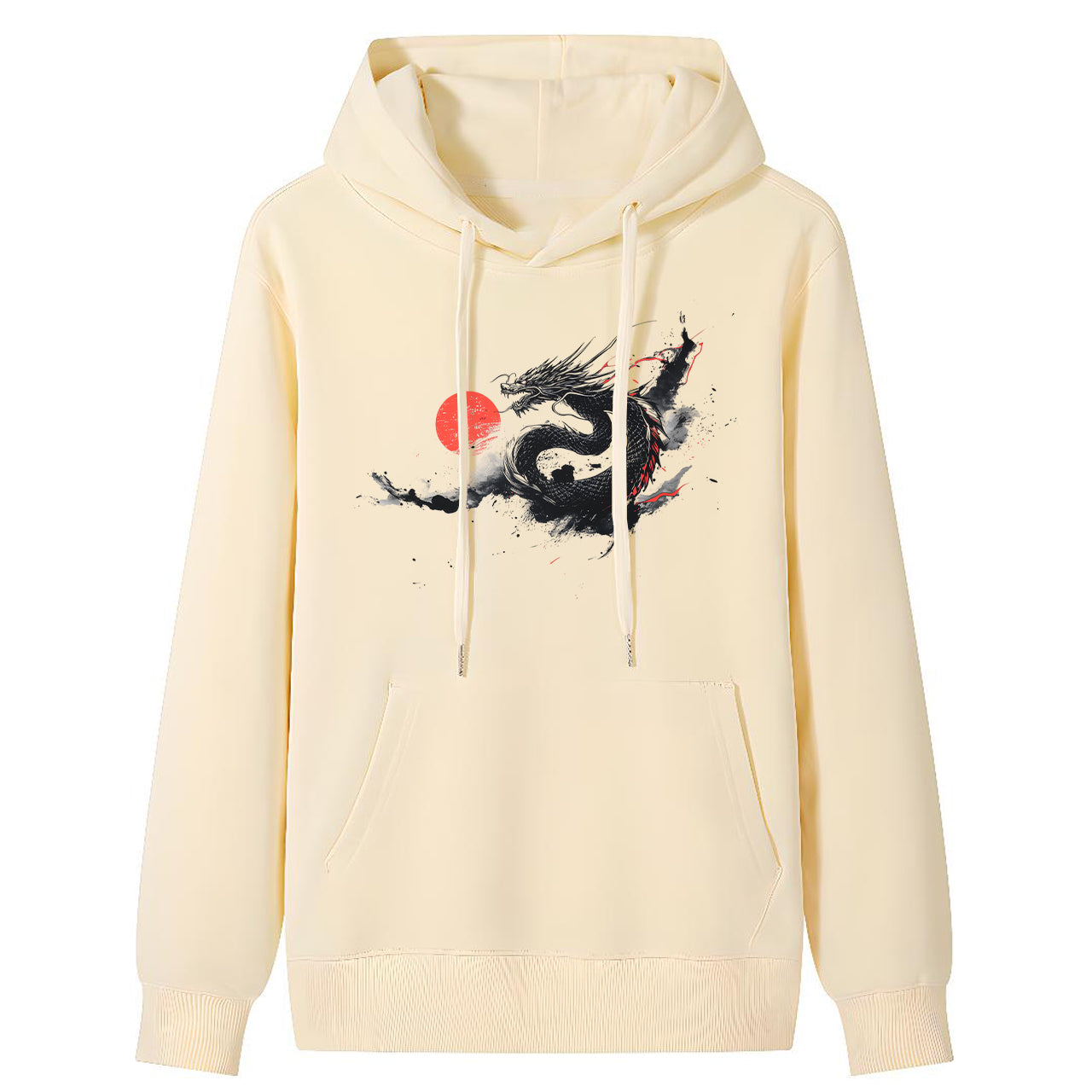 Kanagawa Hoodie – Rückendesign